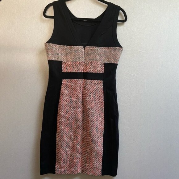 Yoana Baraschi Anthropologie tweed bodycon dress dress Sz 10 - Picture 3 of 14